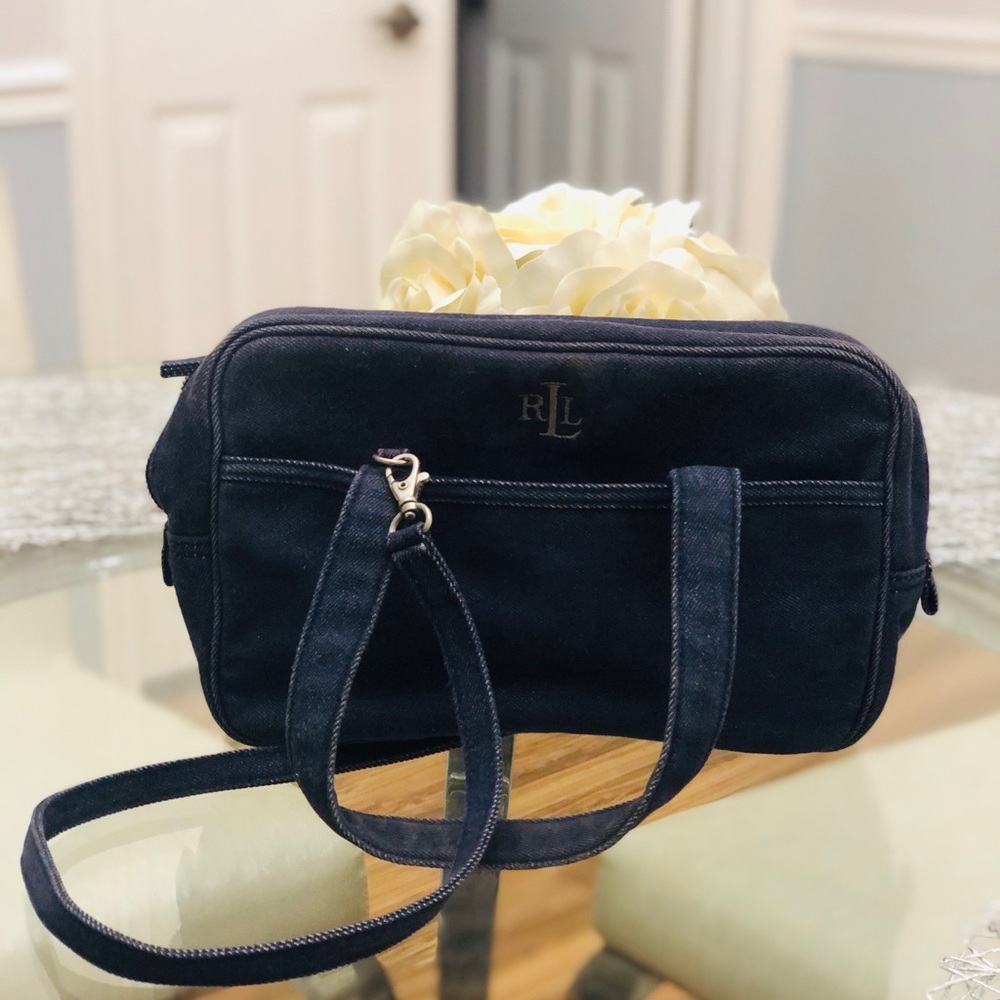 Vintage Ralph Lauren Denim Crossbody Bag